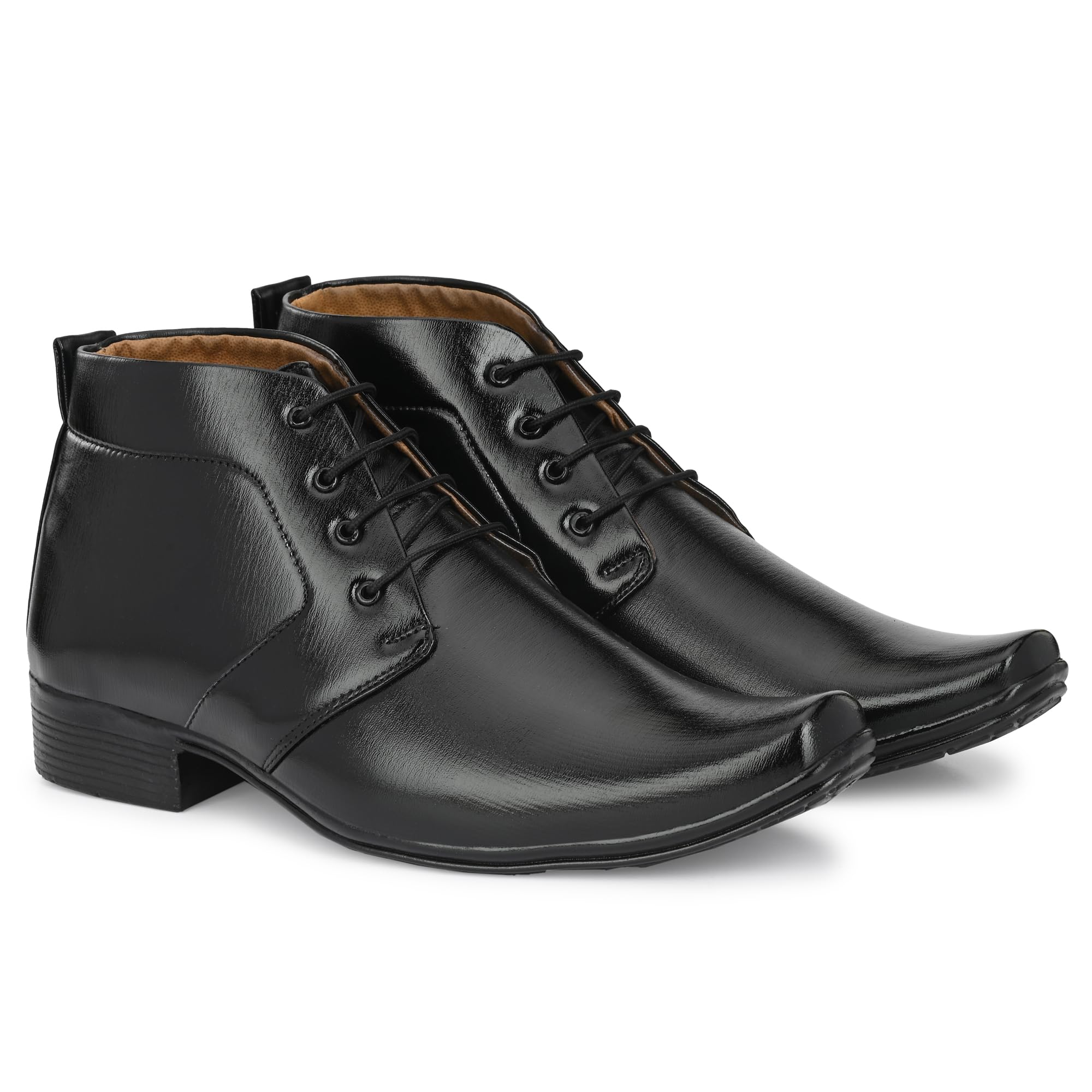 DE LOYON Black Formal Boot For Men. (Black, 8) (B0D322L4D4) Amazon Price History, Amazon Price Tracker