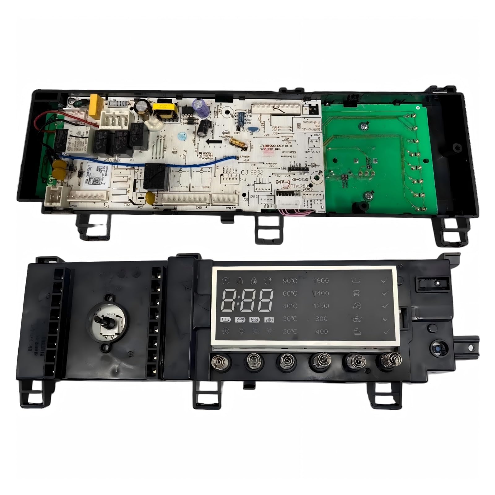 PCBA 17138100013083 carte mère lave-linge compatible Midea commande - 7