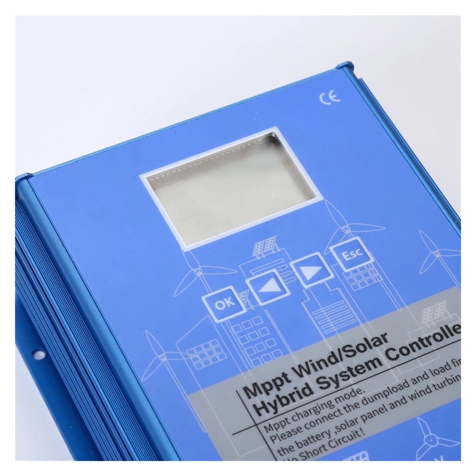 Kontroler ładowarki słonecznej 2800 W MPPT Wiatrowy hybrydowy kontroler słoneczny Ładowarka doładowująca 12 V 24 V 48 V Bezpłatne obciążenie zrzutowe(800W Wind 600W Solar)