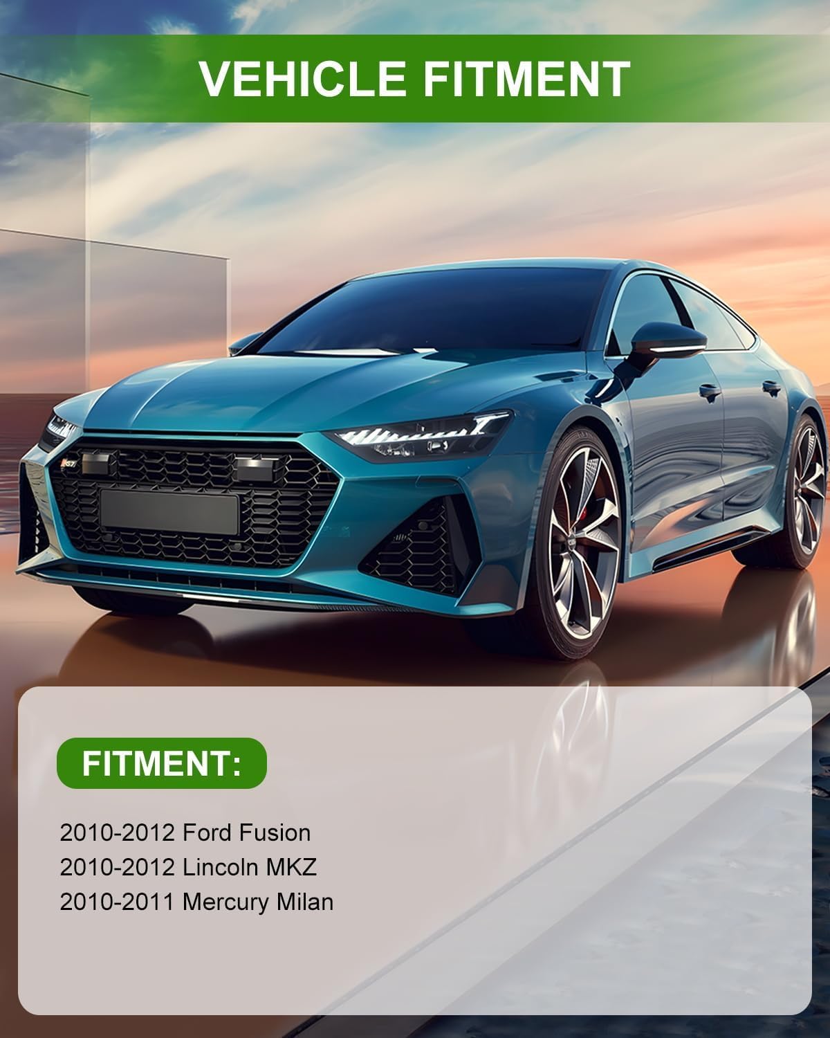 SCITOO HVAC Heater Blower Motor with Fan Cage Front 700270 for Ford for Fusion 2010-2012,for Lincoln for MKZ 2010-2012,for Mercury for Milan 2010-2011