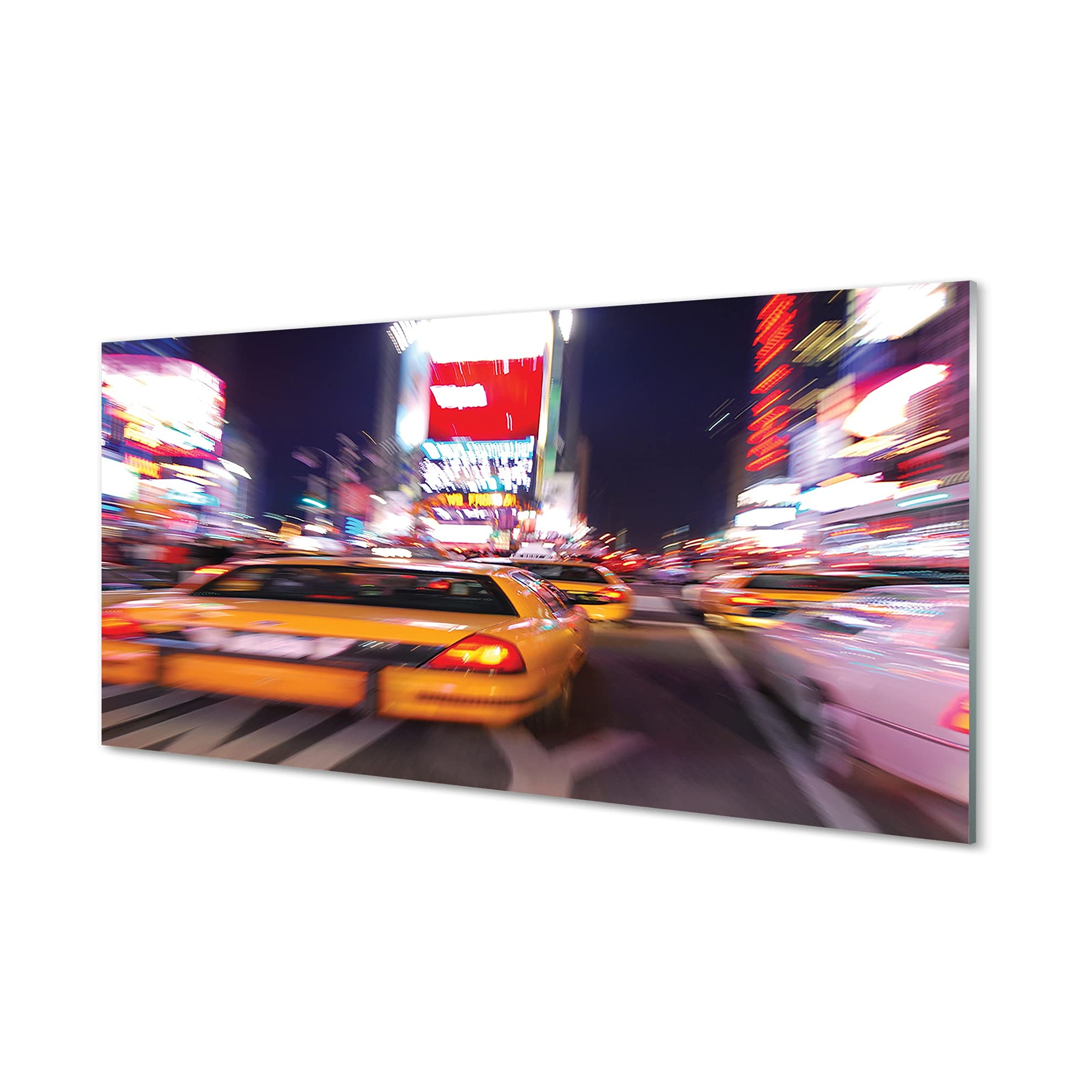 Photo image road trips decoration murale salon en verre Tulup