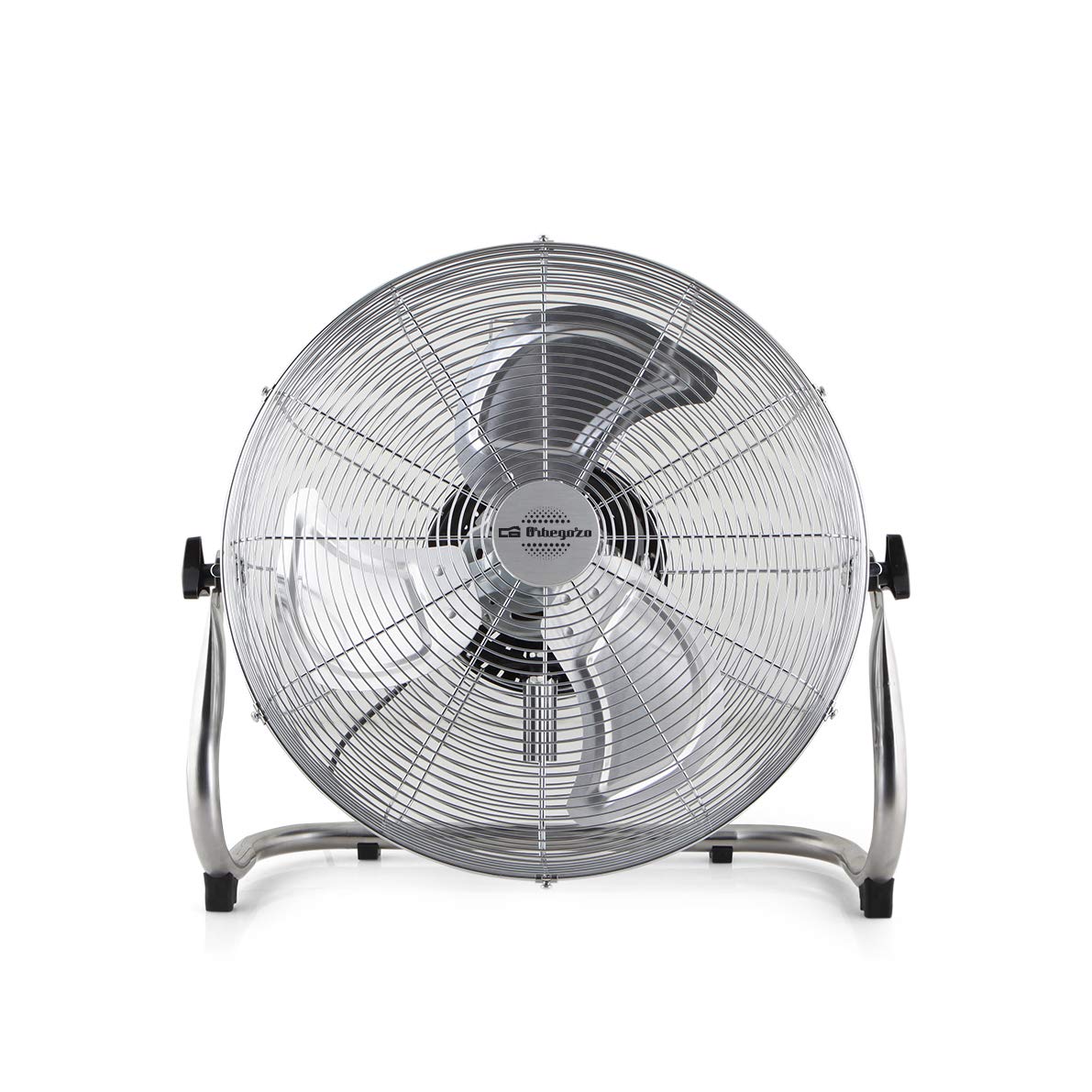 Orbegozo PWO 1947 - Ventilador industrial con movimiento oval, aspas de 45 cm de diámetro, 3 velocidades, inclinación regulable, recogecables, 120 W
