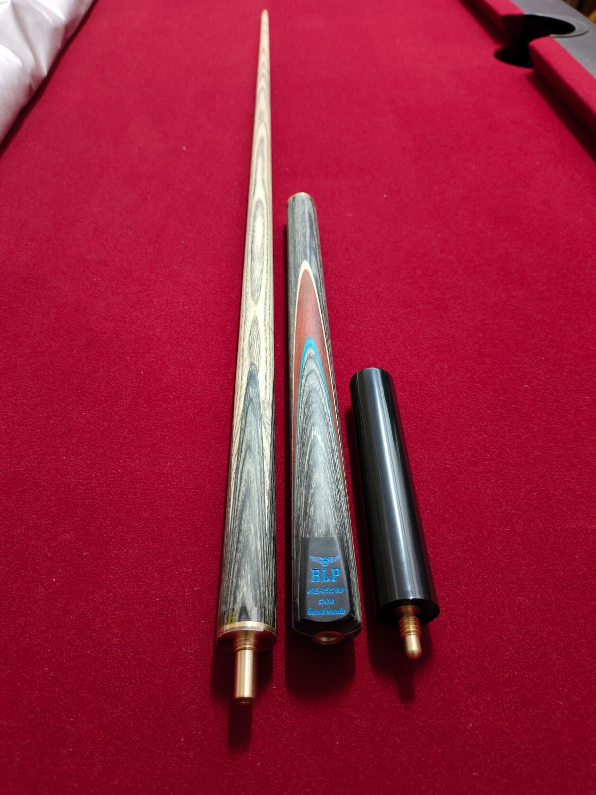 ABA Snooker BLP cue Stick with Extension (Blue, Extension)-image-7