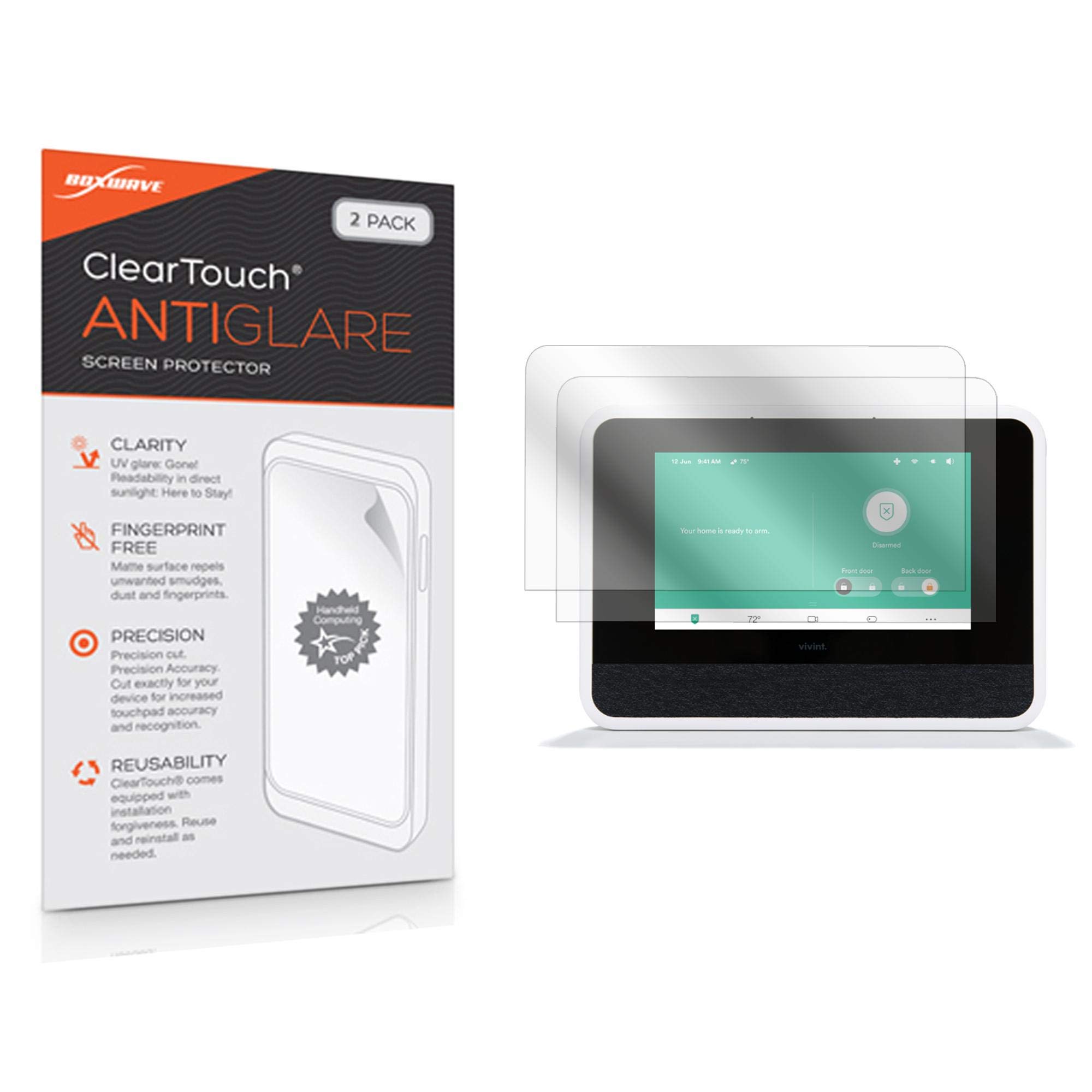 BoxWave Anti-Glare Screen Protector For Sonim H500 - ClearTouch Matte (2-Pack)