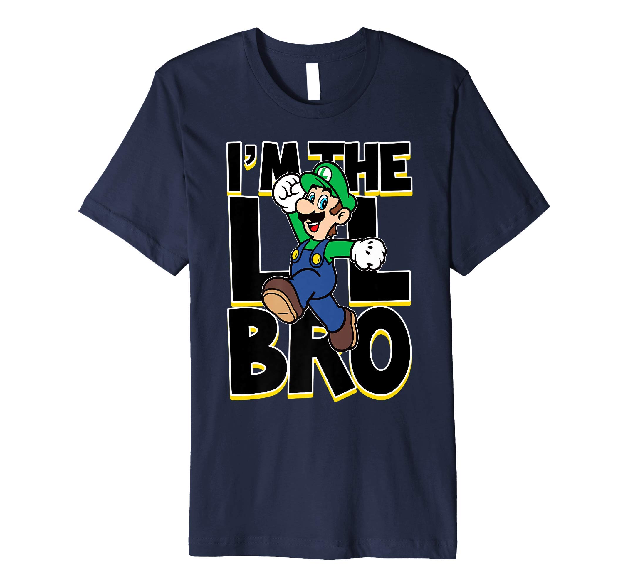 Super Mario Luigi I'm The Lil Bro Premium T-Shirt