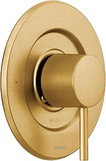 Moen Align Brushed Gold Moentrol Volume Control Modern Shower Valve Trim Kit, Valve Required, T3291BG