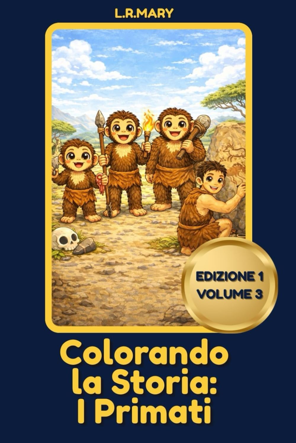 Colorando la Storia: I Primati