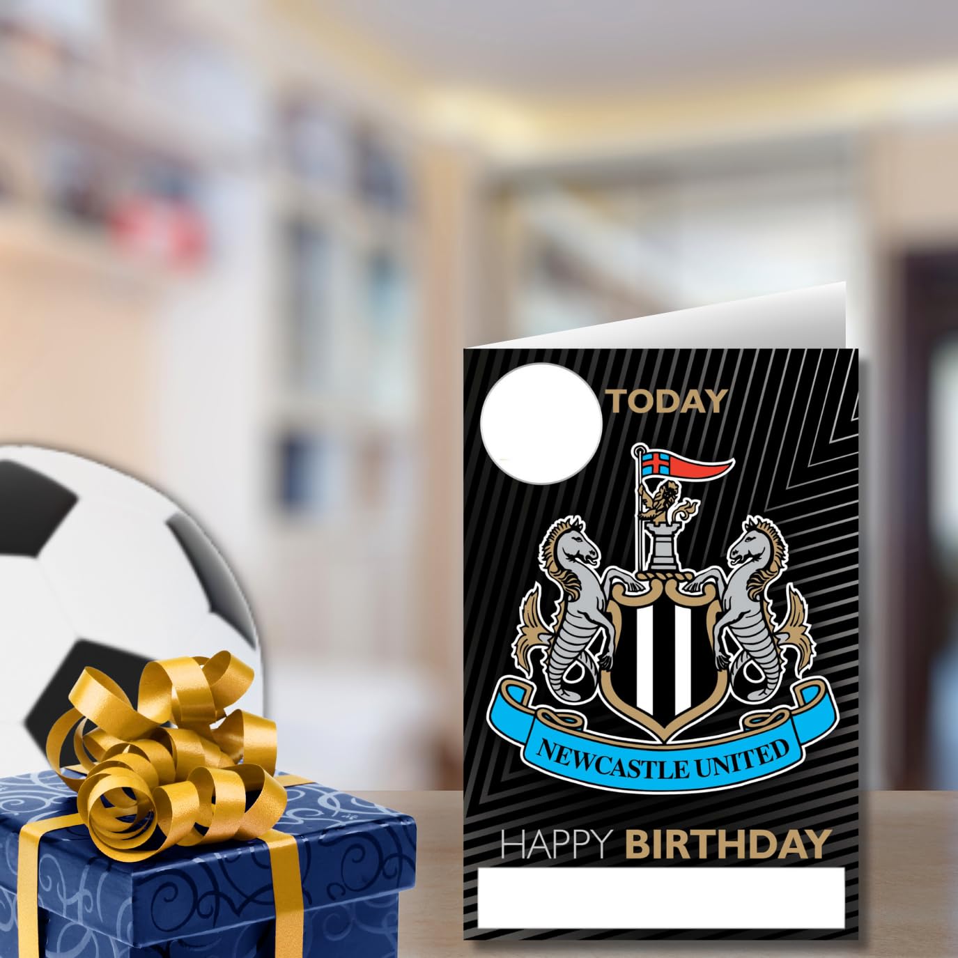 Newcastle Unted Brthday Card | Football Card | Personalsed Card - View #5