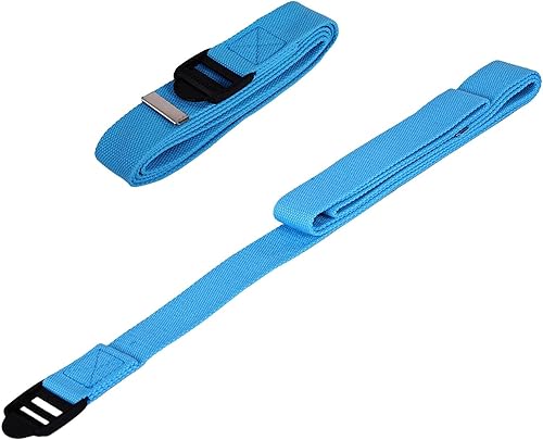 Miniatura 9 de BalanceFrom 7-Piece Yoga Set with 71x24x0.5 Inches Extra Thick Mat and Carrying Sling – Includes 2 Blocks, Stretch Strap, 2 Towels, and Knee Pad for