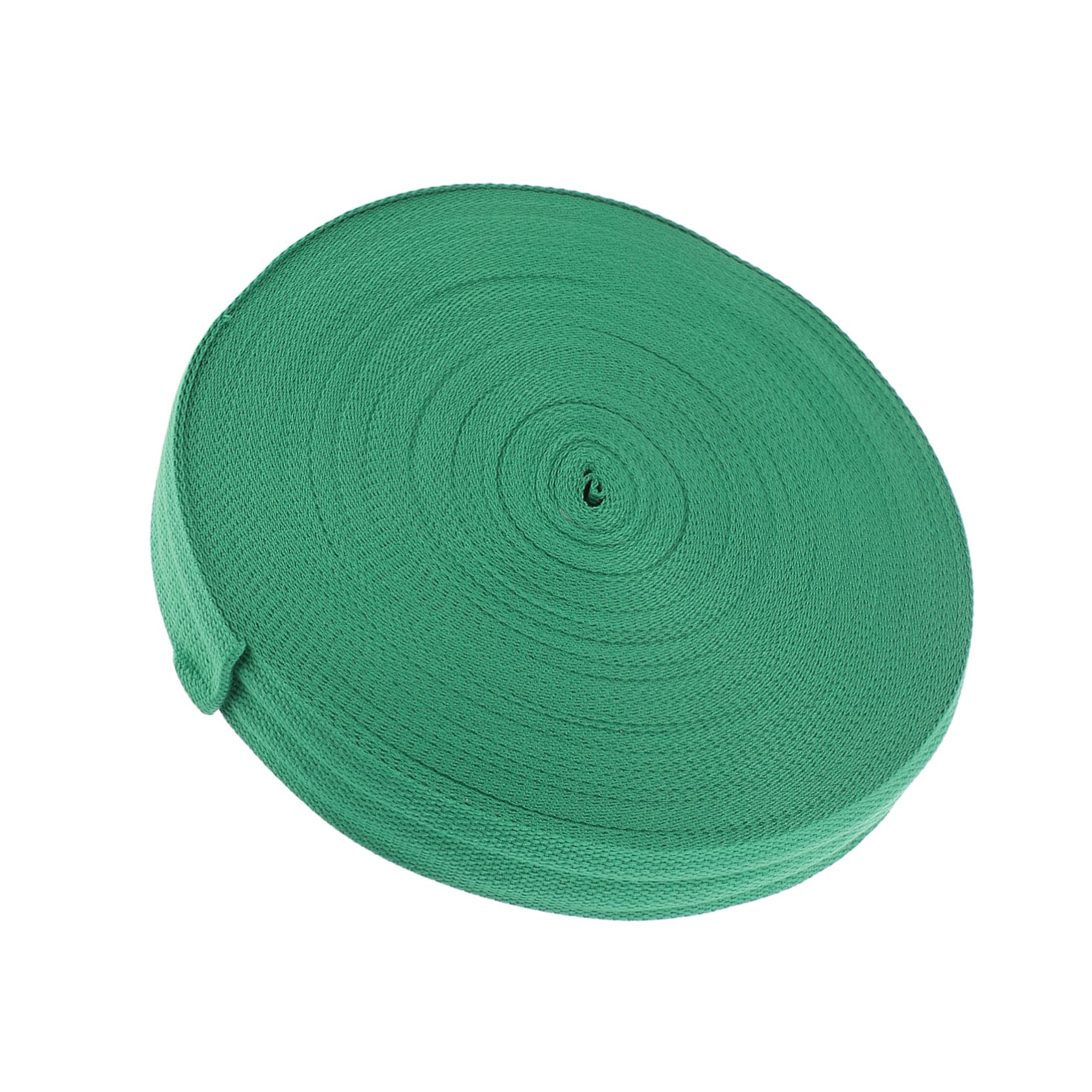 Sangle en coton robuste vert clair pour poignées de sac et cabas