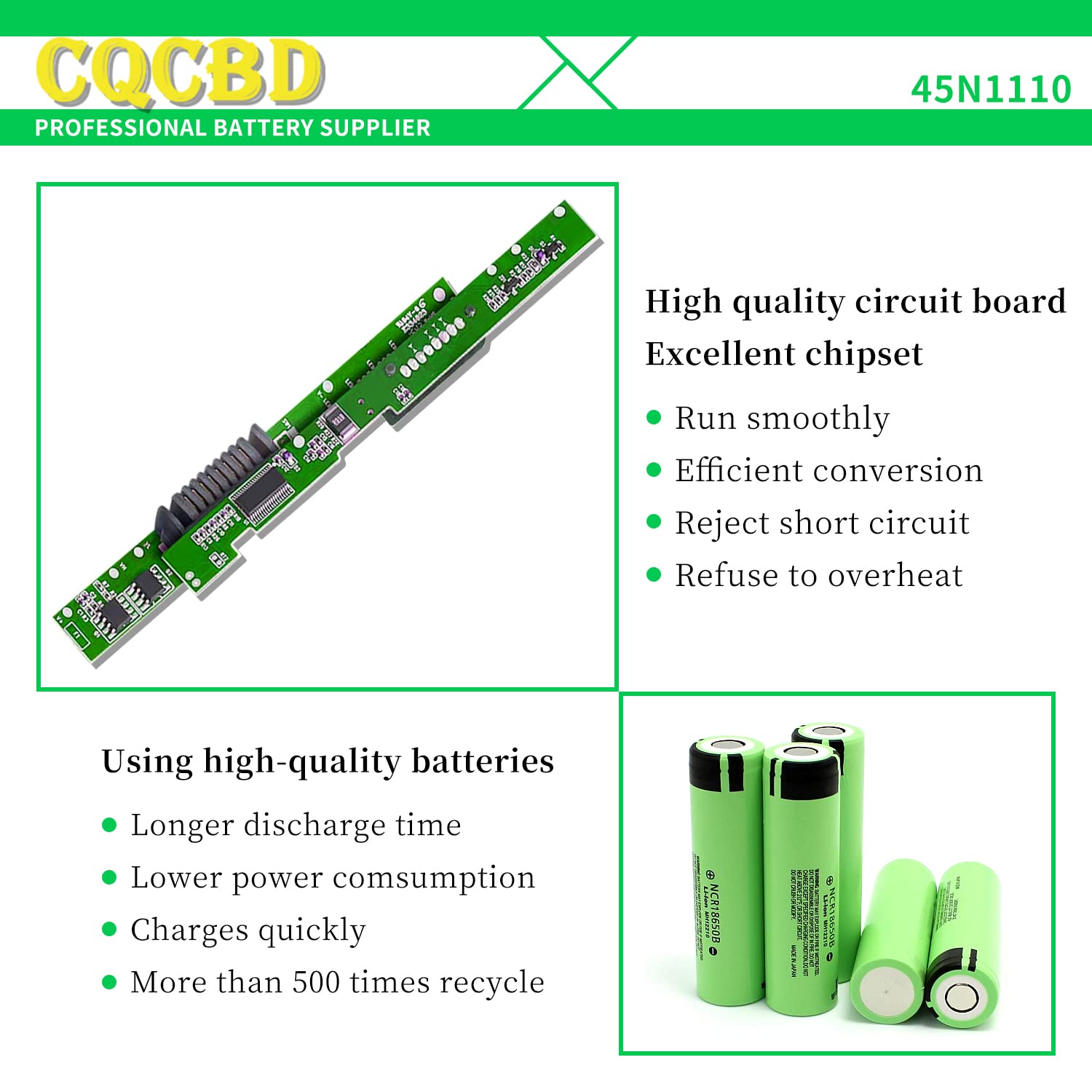 BATTREVO Laptop Akku L18M3P74 - Für Lenovo ThinkPad T490 T495 T14 Series