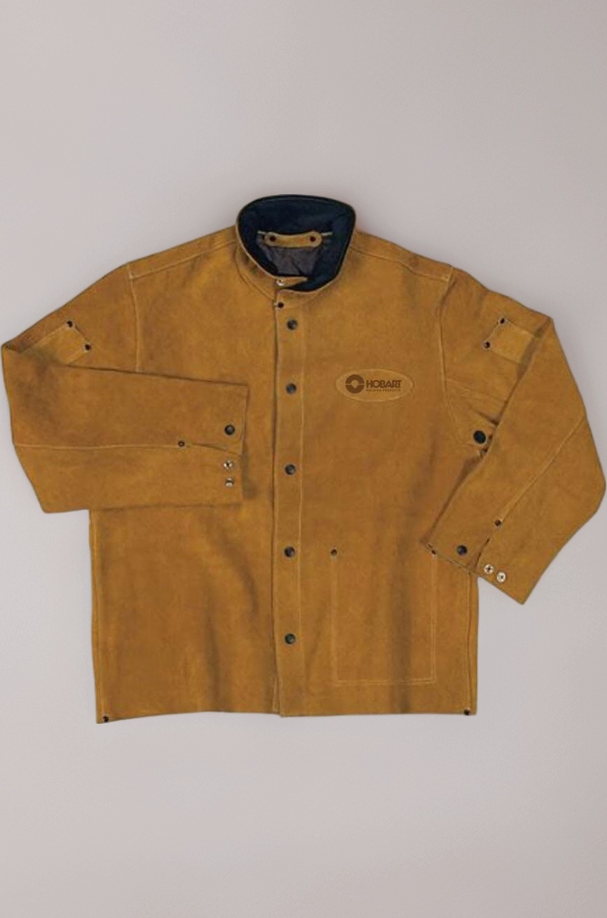 Unisex Adult Heavy protective work jackets, Brown, Large