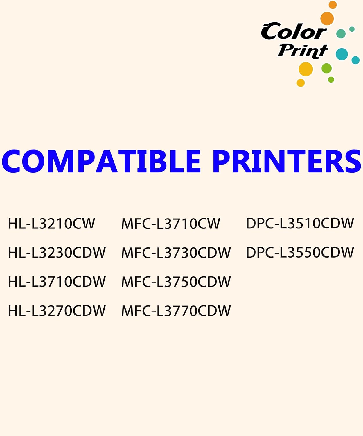 Compatible DR223CL Drum Unit Replacement for Brother DR-223CL DR223 for TN223 TN227 HL-3140CW HL-L3230CDN HL-L3210CW L3230CDW L3270CDW L3290CDW MFC L3750CDW L3770CDW Printer 1-Pack