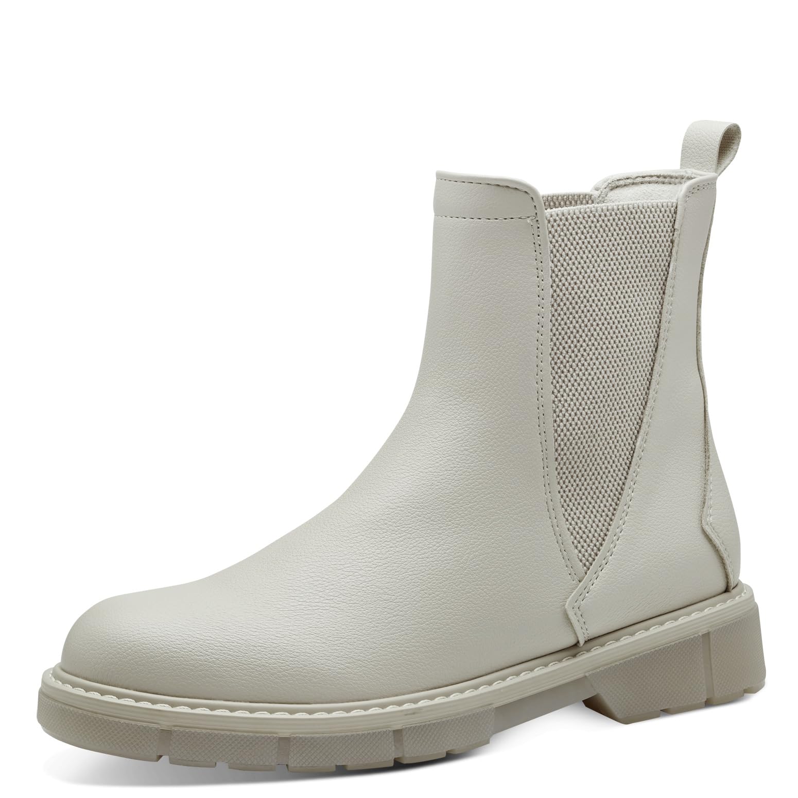 MARCO TOZZI Damen Chelsea Boots aus Kunstleder Elegant