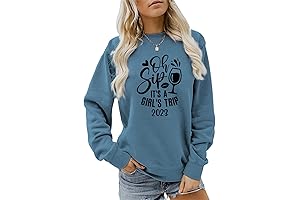 Sips and Trips - The Ultimate Sweatshirt for Your Next Girls Getaway