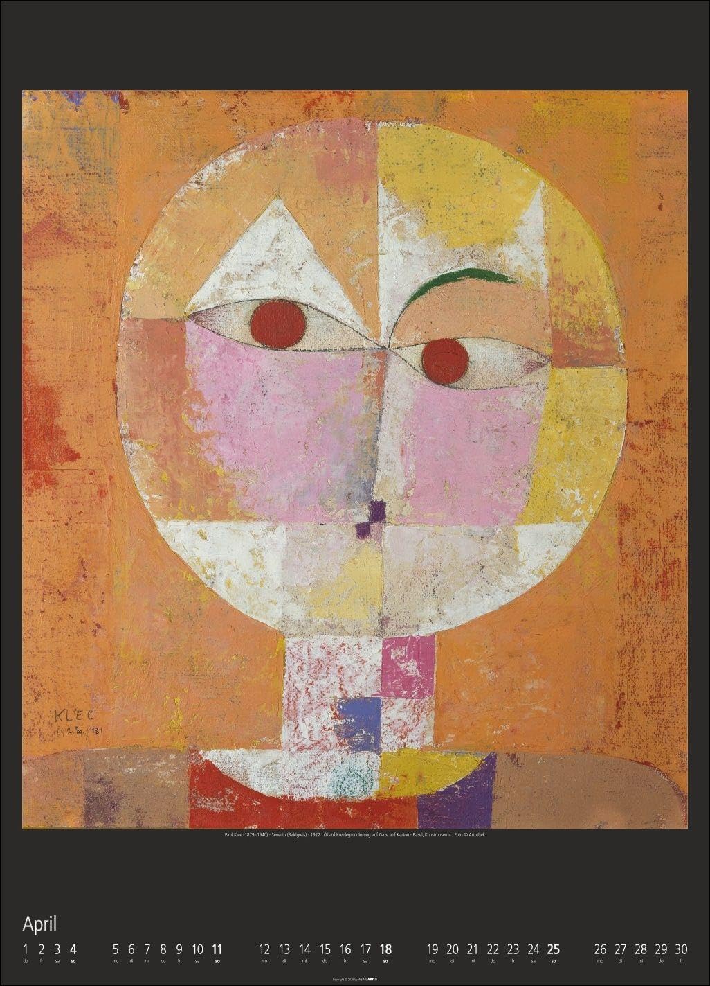 World of Art Kalender 2027: Meisterwerke der klassischen Moderne in einem Kunstkalender im Großformat. Jahres-Wandkalender XXL für Kunstliebhaber, 49 x 68 cm