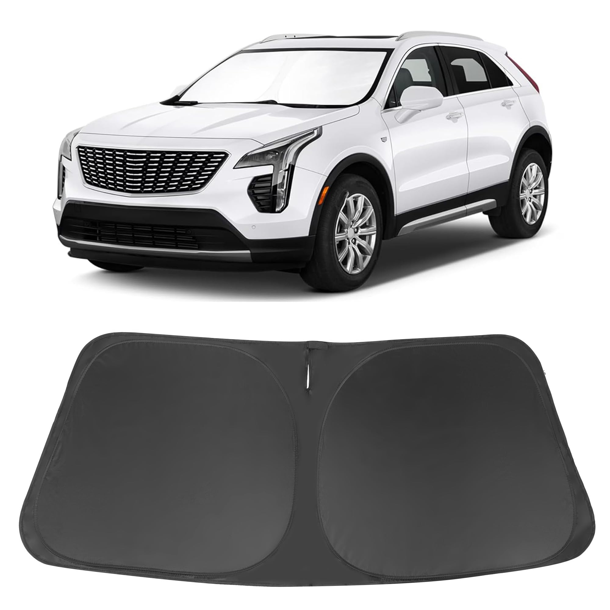 Windshield Sun Shade for 2019-2025 Cadillac XT4 Accessories