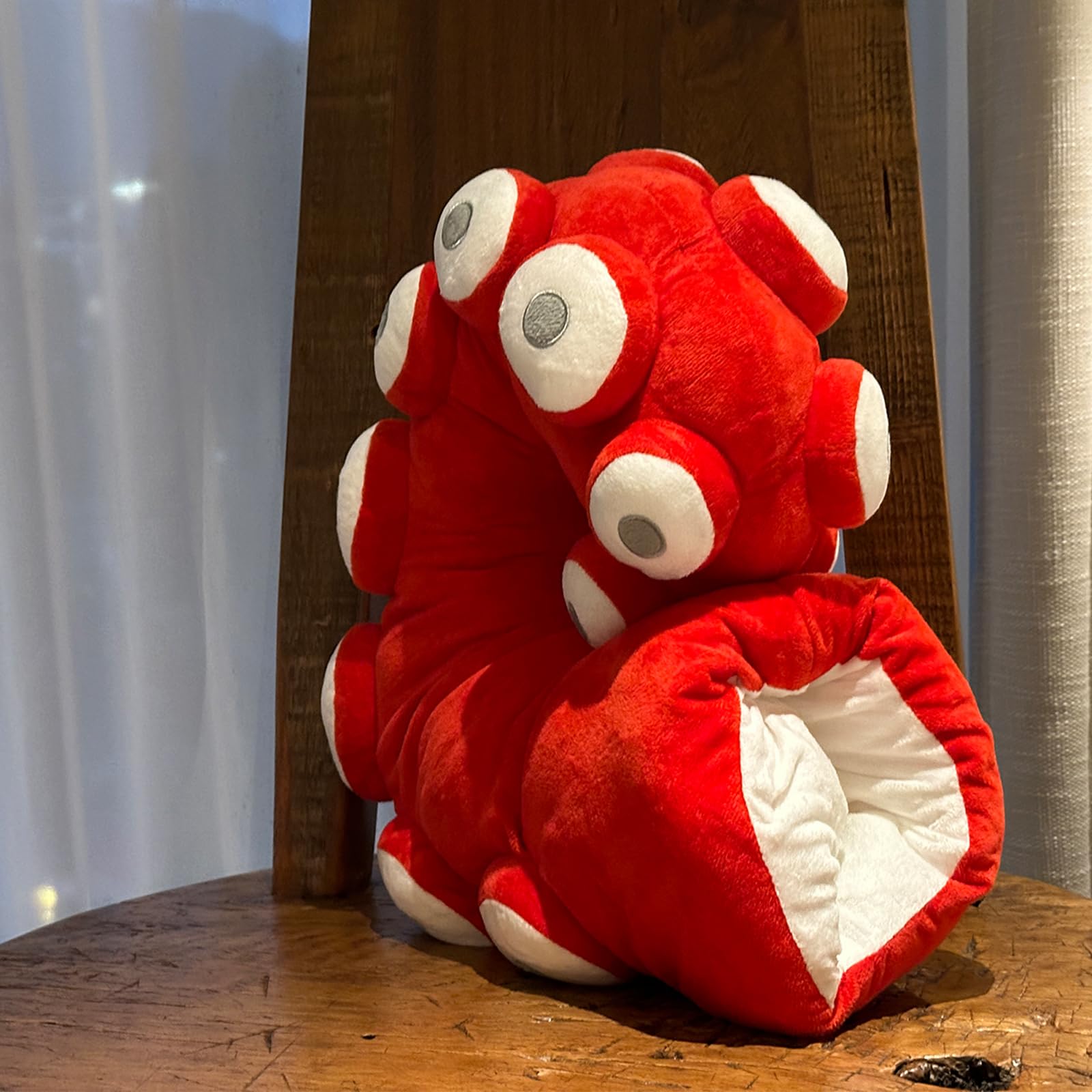 Yoholto Octopus Tentacles Plush Pillow, Tentacles Stuffed Animal, Interesting Plush Gift for Kids Adults(17.7 * 13.7in,Red): 17.7"*13.7" Gray-roll