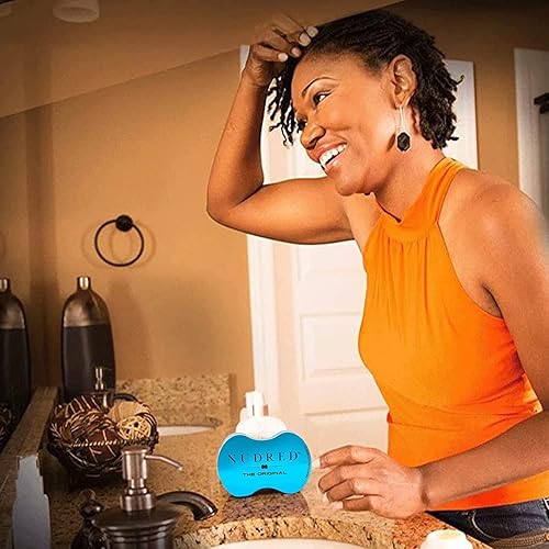 Miniatura 9 de Coil I.T. Formula + Mini cepillo de esponja para el cabello azul con agujeros pequeños, hidratante definidor de rizos para bobinas, giros y cabello