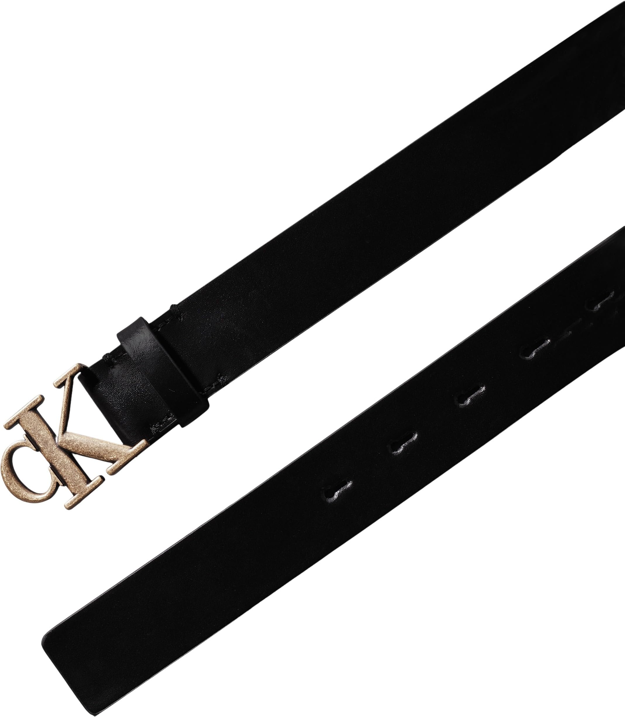 Calvin Klein Mono Plaque Lthr Belt 30mm K60k612289 Cinturón fijo Mujer