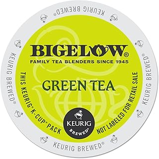Bigelow Green Tea Keurig Single-Serve K-Cup Pods, (Pack of 24)