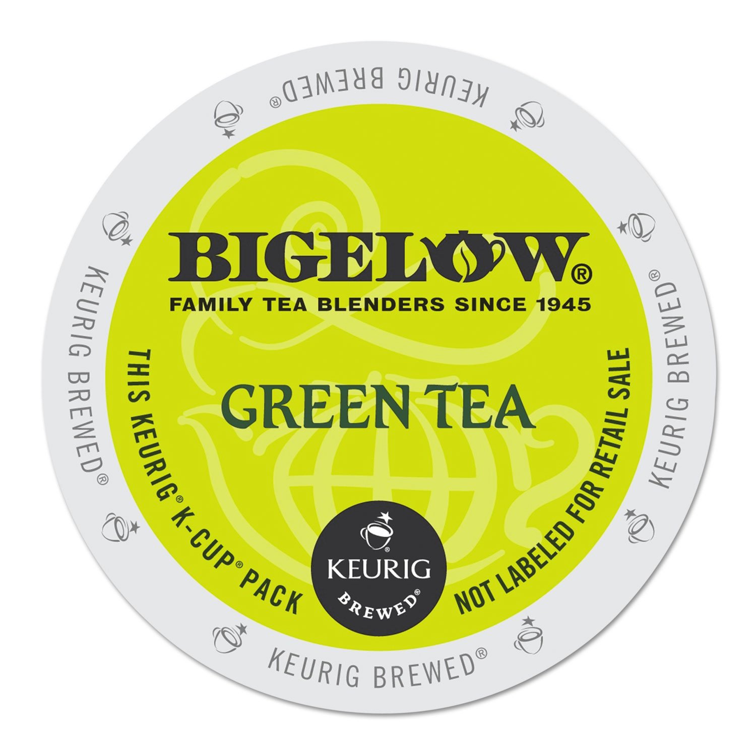 Bigelow Green Tea Keurig Cápsulas K-Cup de una sola porción, 24 unidades