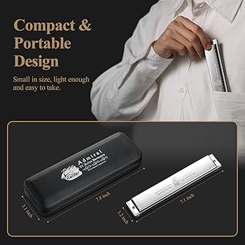 シルバー ハーモニカ 装飾付き シルバー ハーモニカ 装飾付き Amazon | East top ハーモニカ