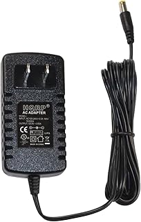 HQRP AC Adapter/Power Supply Compatible with Casio LK-30 / LK30 / LK-33 / LK33 Keyboards Replacement [UL Listed] Plus HQRP Euro Plug Adapter