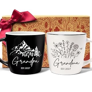 New Grandparents Mug Gifts for Grandma & Grandpa 2027 - Amazon product rated Grade A
