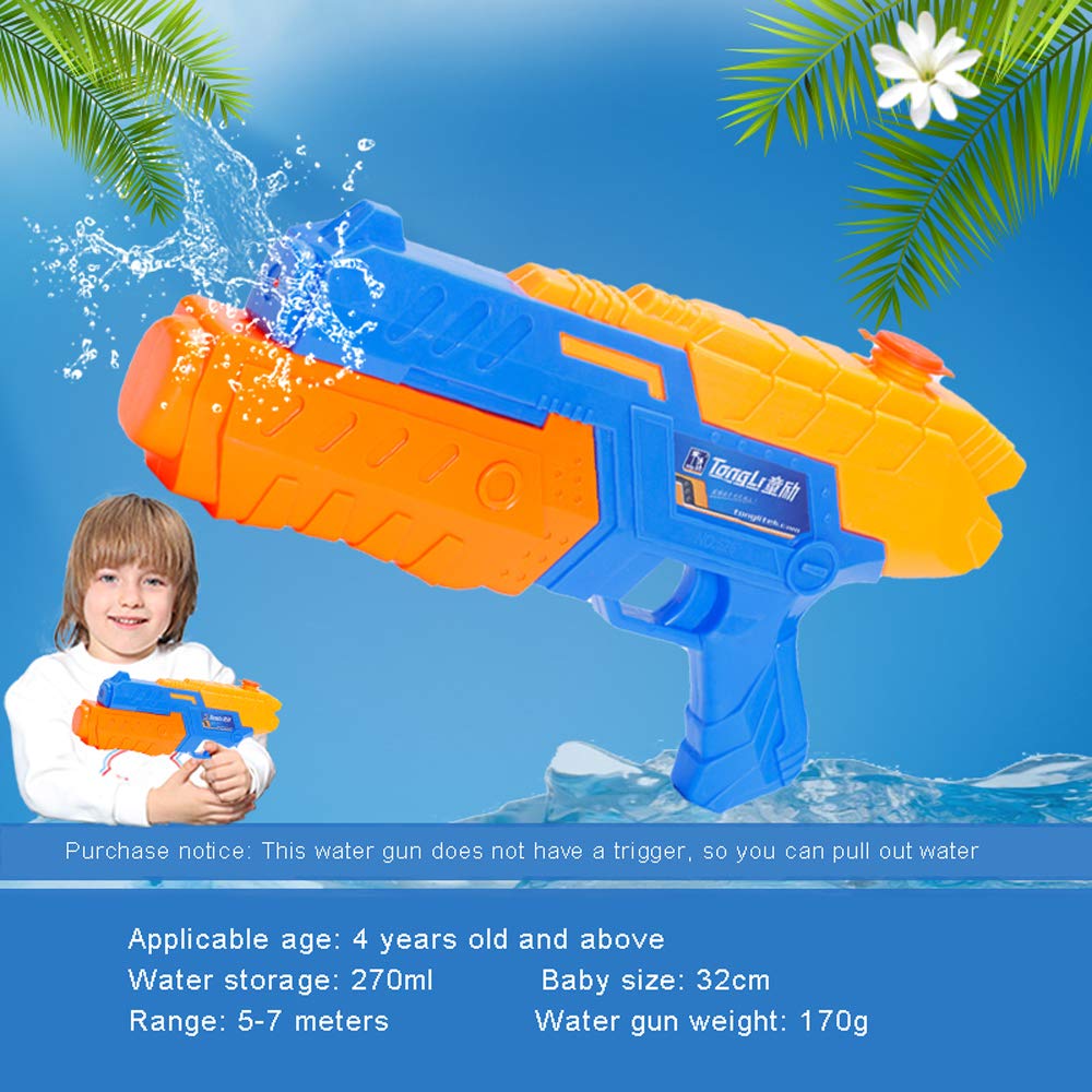 Water Gun Long Range Water Blaster Gun Water Pistols Soaker ...