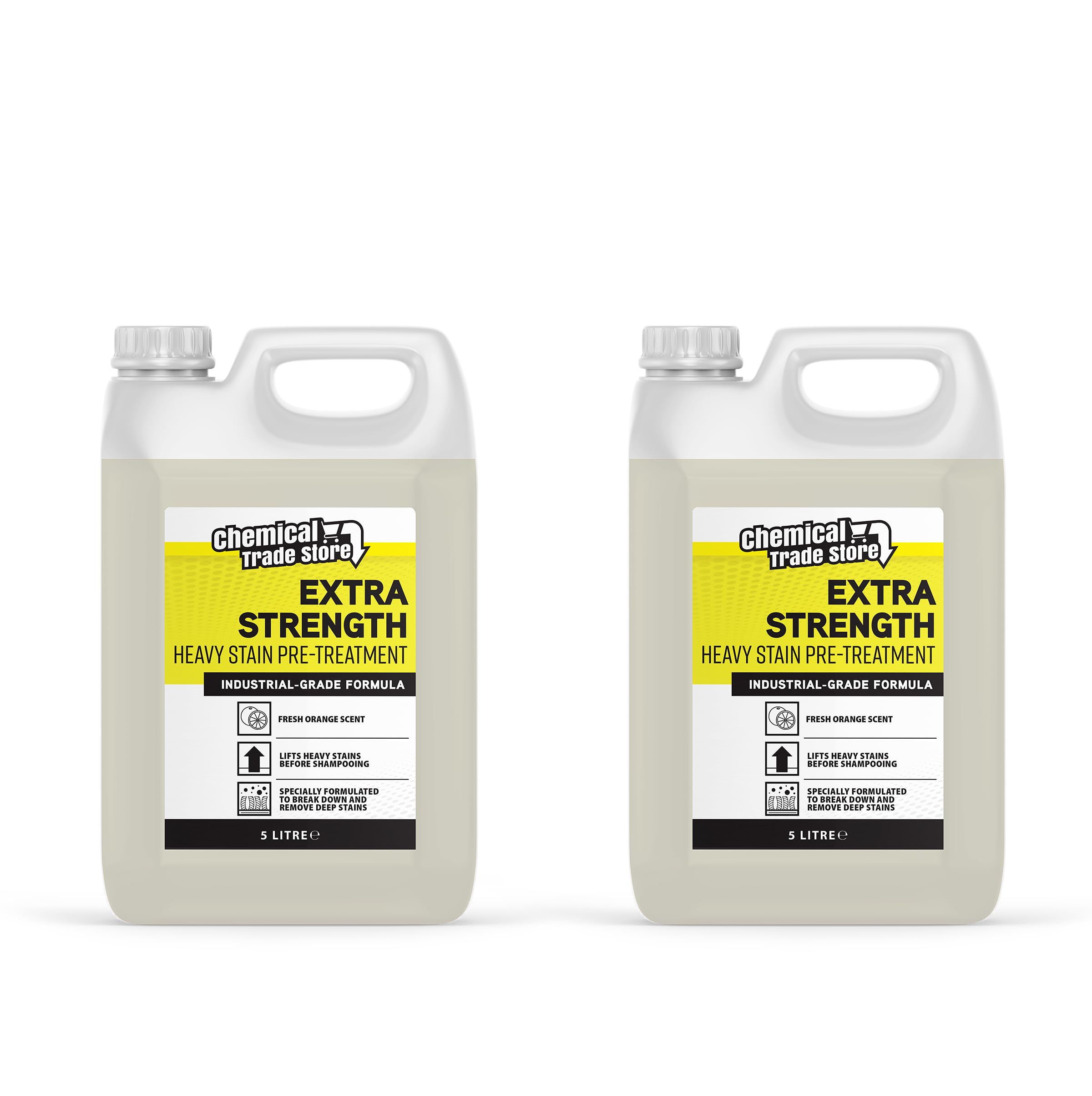 Chemical Trade Store Heavy Duty Stain Remover 10L Carpet & Upholstery Cleaner - Powerful Pre-Treatment for High Traffic Areas - Lifts Tough Dirt & Grease