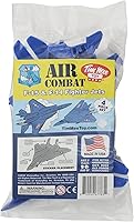 Vista 3 de TimMee Aviones de Combate de Plástico Army Men - 4 Aviones Azules Fabricados en Estados Unidos