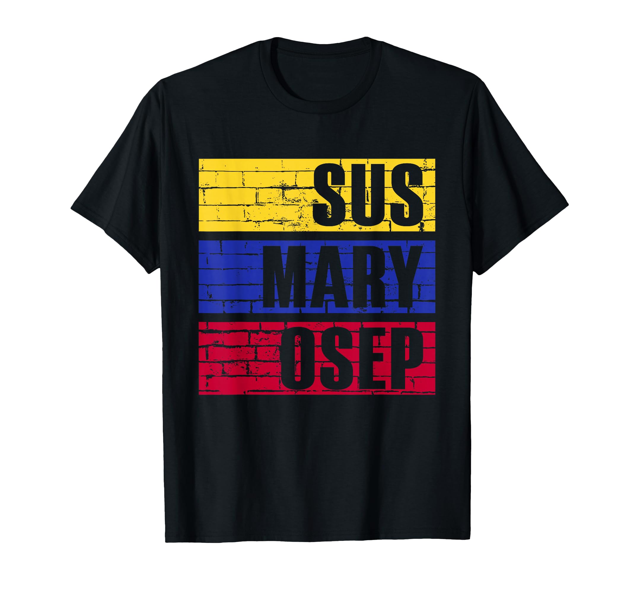 Funny Retro Vintage Filipino Pinoy Sus Mary Osep T-Shirt