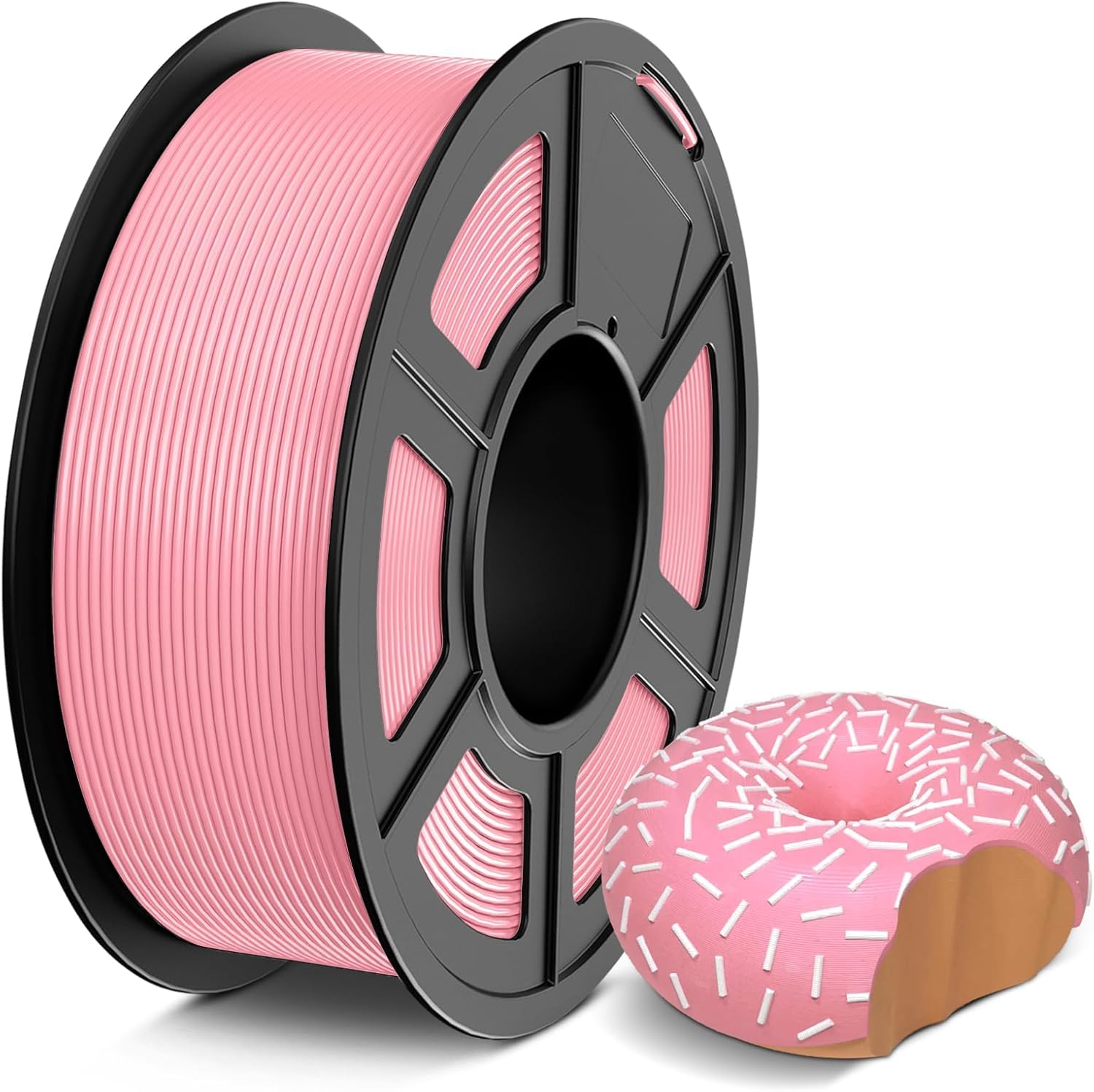 TECBEARS PETG Filament 1.75, 1kg Sakura Pink | Strong Toughness PETG, Good Layer Adhesion, High Precision 3D Printer Filament, Dimensional Accuracy ±0.02mm, 1kg/Spool-image-10