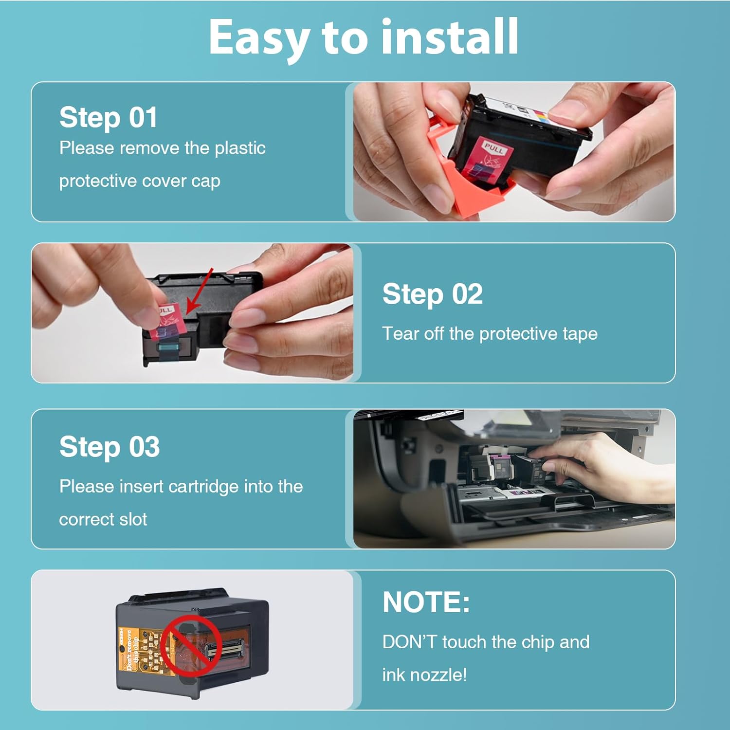 260XL 261XL PG-260 XL CL-261 XL Replacement for Canon 260 and 261 Ink Cartridges for Canon Pixma TS6420a TS6420 TS6400 TR7020a TR7020 TR7022 TS5300 TS5320 Printer Ink Cartridges (Black Color, 2-Pack)