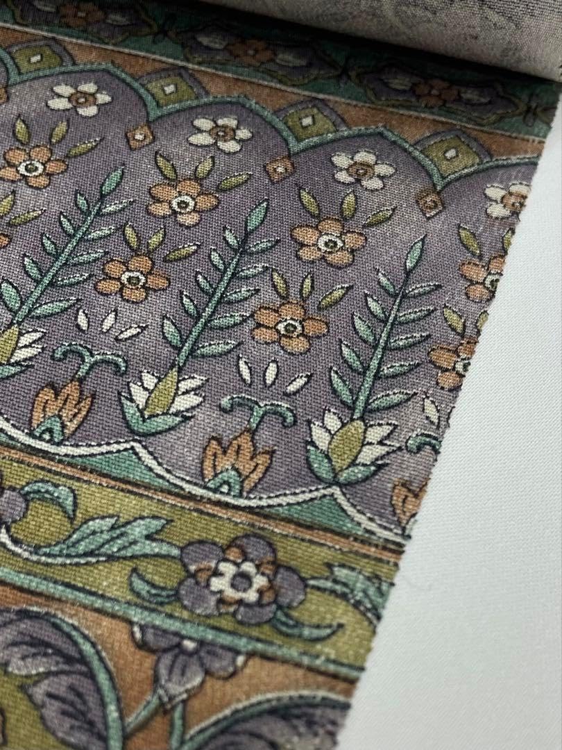 小紋 京友禅 更紗 全体柄 正絹 反物 小紋 京友禅 更紗 全体柄 正絹 反物 京 友禅 柄