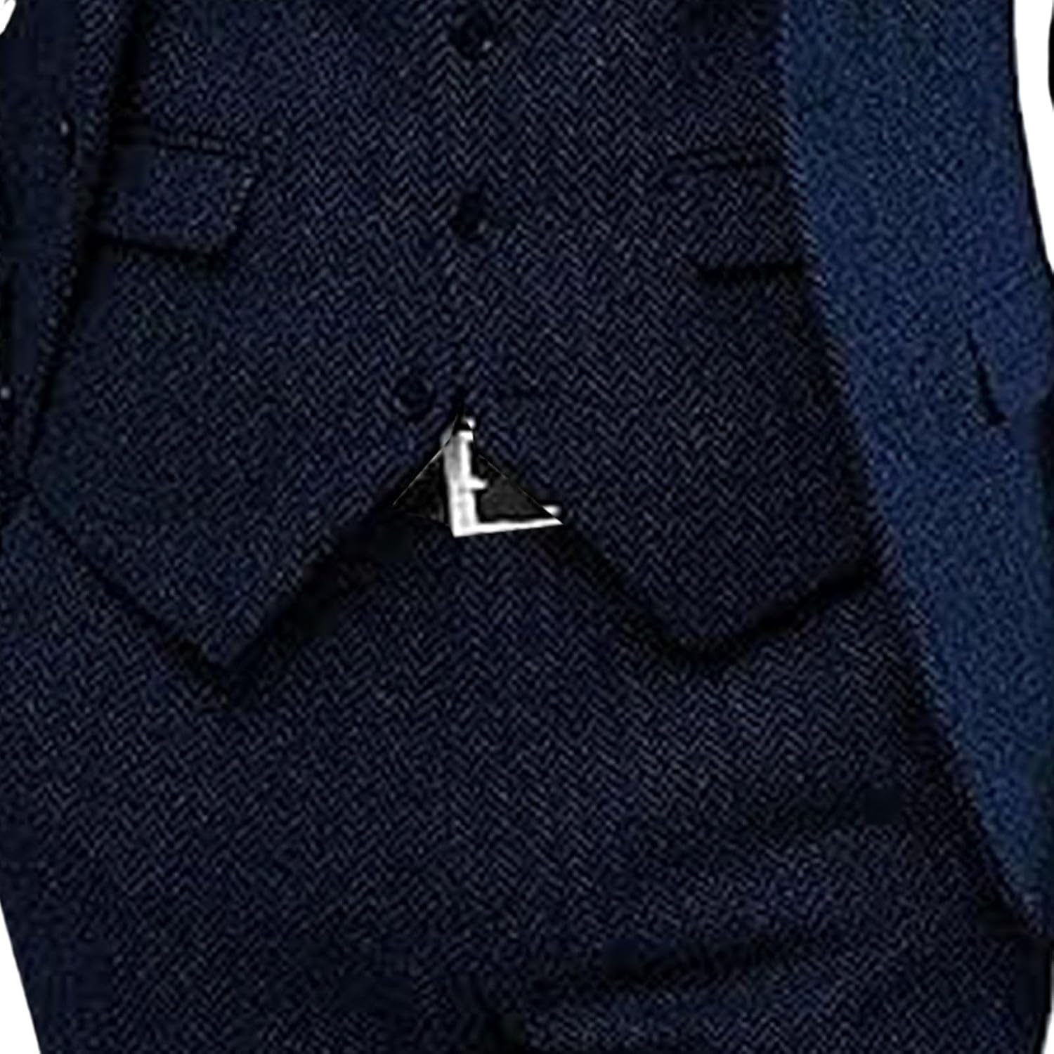 Mens Tweed Herringbone 3 Piece Wedding Suit Prom Peak Lapel Dress Tuxedos