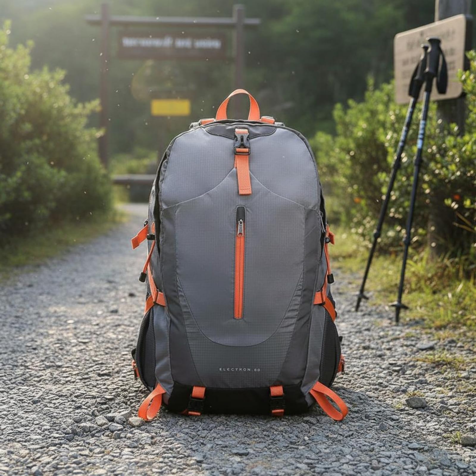 harayaa Wanderrucksack Trekkingrucksack Outdoor Rucksack Sportrucksack mit Wasserdichtem Material Rückenunterstützung Atmungsaktivem Polster Leichtem Gewicht