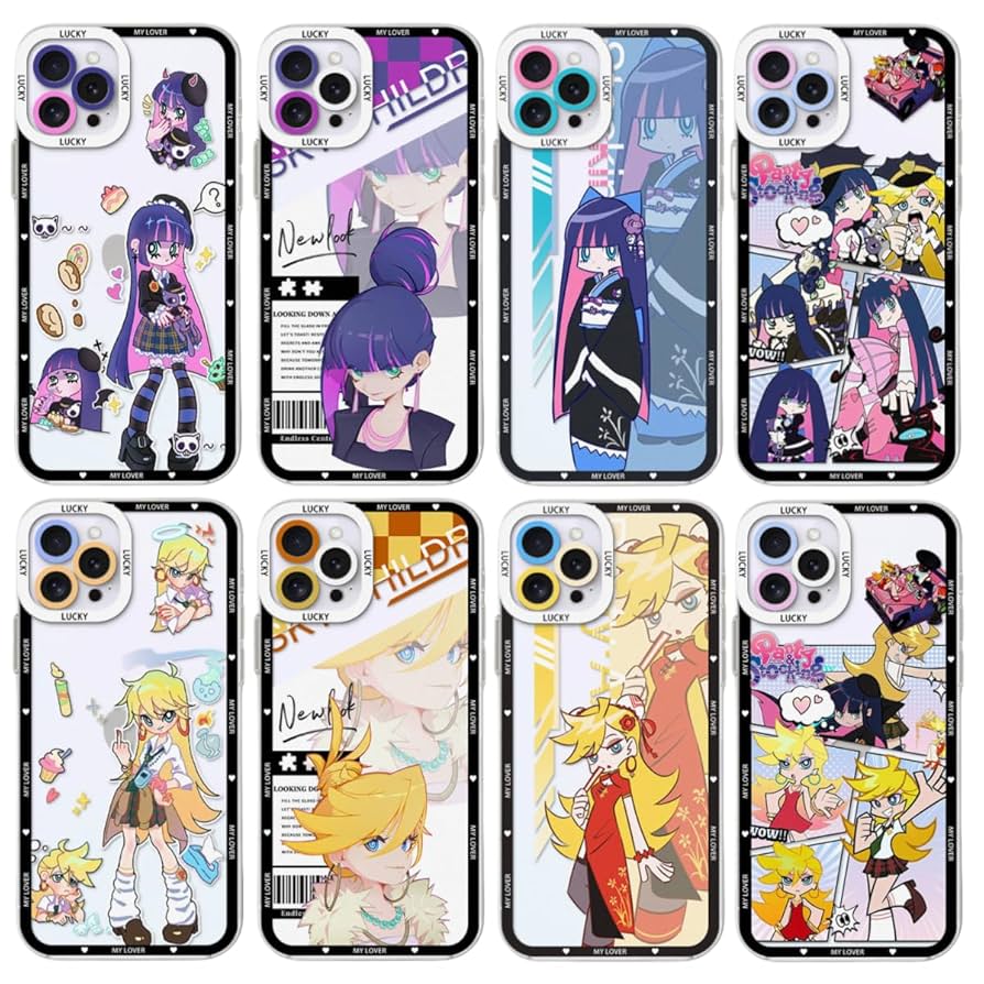 パンティ&ストッキング with ガーターベルト　スマホケース Amazon.co.jp: パンティ&ストッキング スマホケース