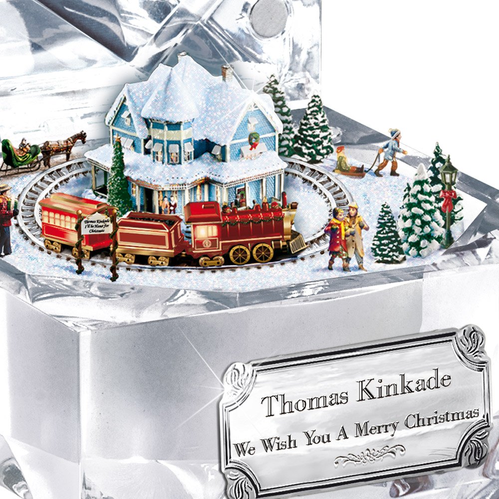 The Bradford Exchange - 'We Wish You A Merry Christmas' Music Box
