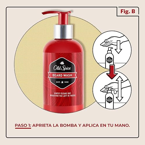 Miniatura 4 de Old Spice, Jabón de barba, champú para hombres, 7.6 fl oz