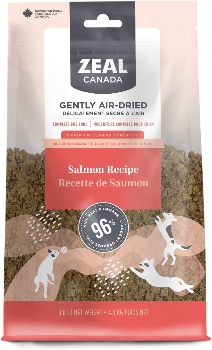 Zeal Air Dried Salmon Recipe Dry Dog Food - 8.8lb
