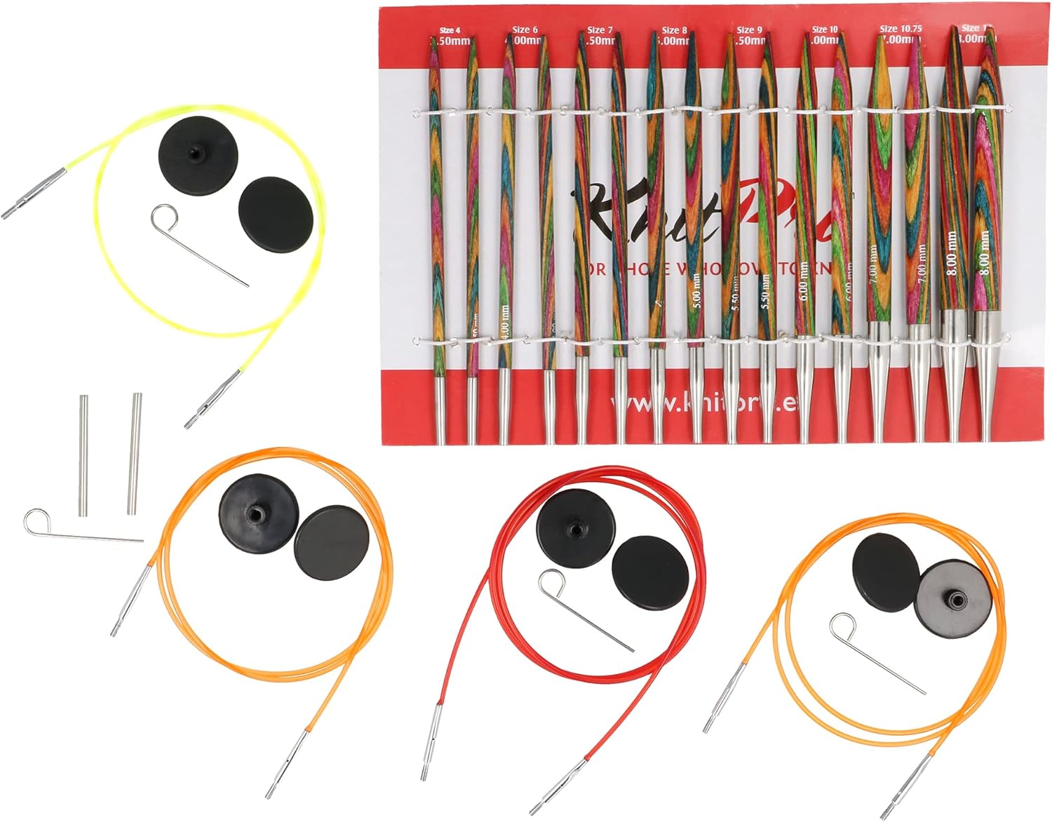 KNITPRO Symfonie Wood Interchangeable Needle Deluxe Set