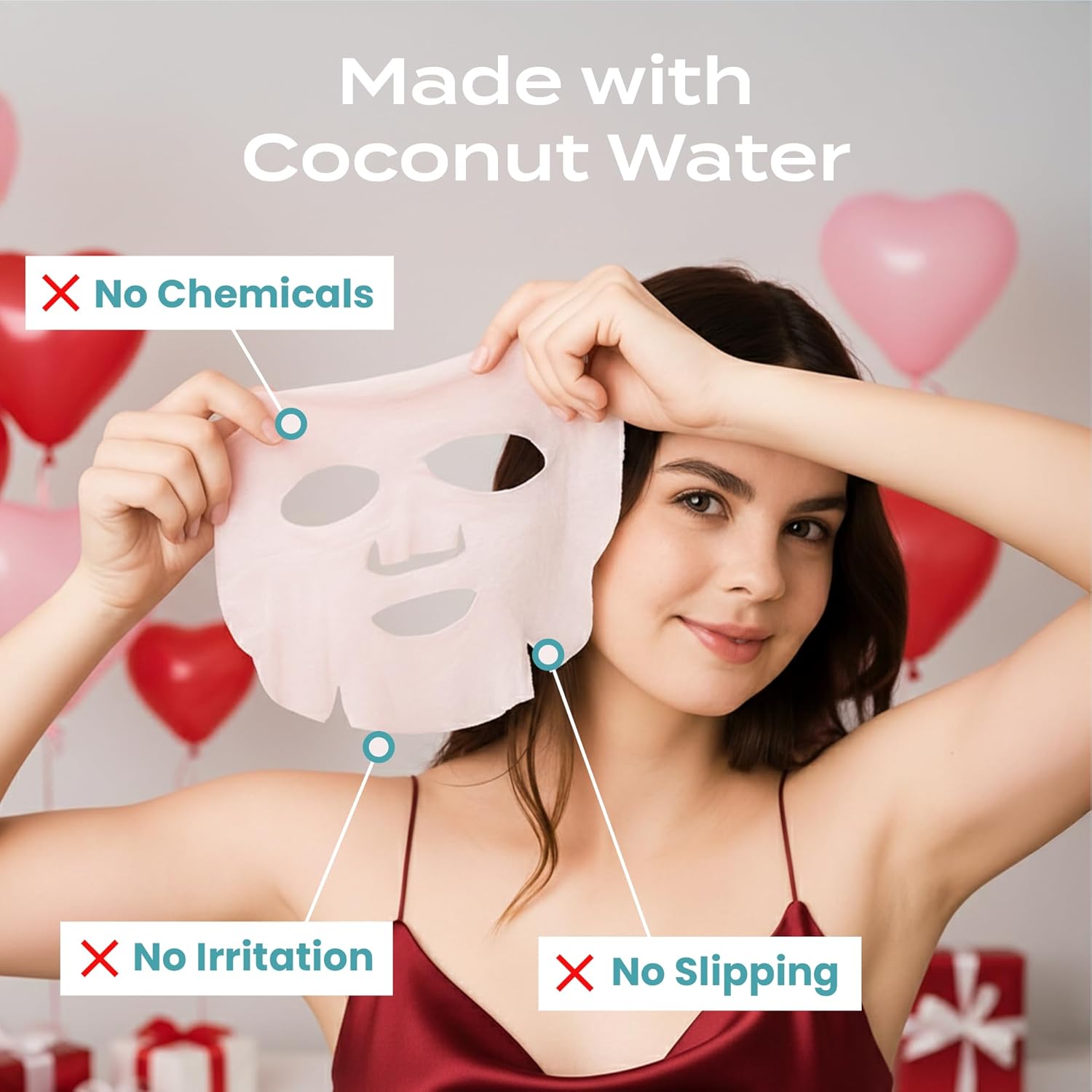 Body Restore Hydrate Korean Hydrating Face Mask (5 Pack) – Deep Moisture Sheet Mask with Hyaluronic Acid, Aloe & Panthenol – Facial Masks Skincare for Dry, Sensitive Skin – K-Beauty Glass Skin - Image 3