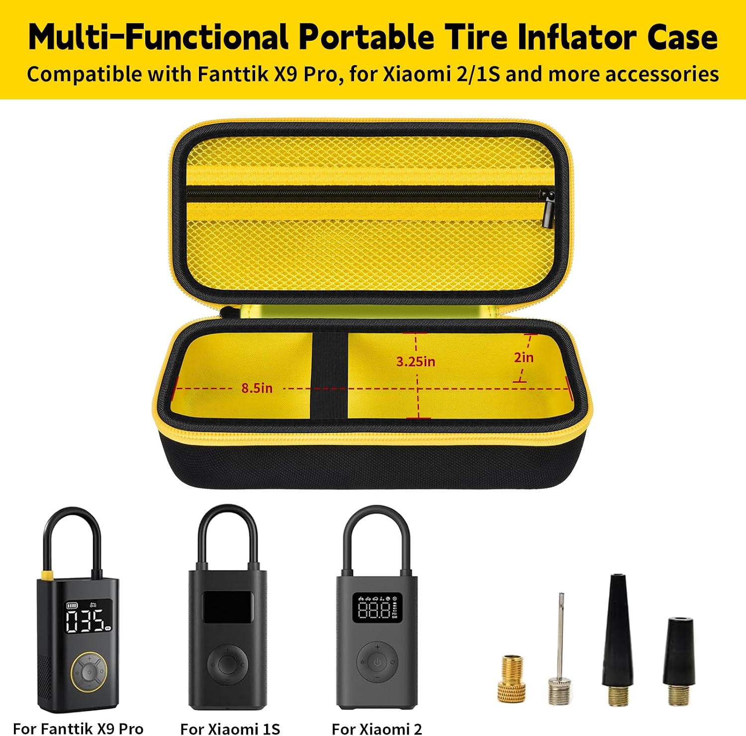 ALKOO Tire Inflator Case for Fanttik X9 Pro/for Xiaomi Air Compressor 2 image 2