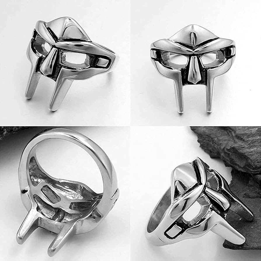 Amazon.co.jp: Mf Doom Ring, Mf Doom Mask Ring, Nordic Pagan