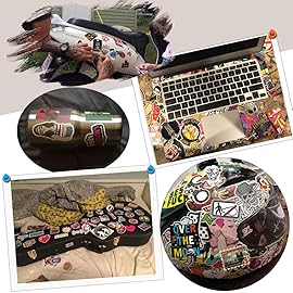 QTL Programming Stickers for Developers Program Party Supplies Waterproof Vinyl Stickers for Water Bottle Laptop 50Pcs