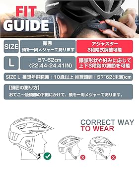 Amazon | Shinmax 自転車 ヘルメット 大人 LEDライト 磁気