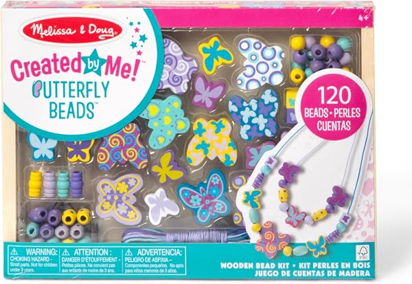 Melissa & Doug Wooden Bead Kit