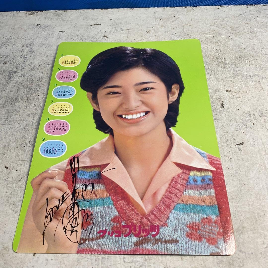 Amazon.co.jp: 山口百恵、三浦友和、江崎グリコ プリッツ 下敷き 1977